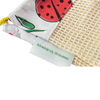China Supplier strong and durable full printed cotton fruit mesh bag