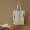 Simple new style fashion blank 100% cotton canvas tote shopping bag with logo printing custom
