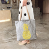Vintage fashion waterproof wear resistant durable new material eco friendly breathable DuPont paper tyvek tote bag