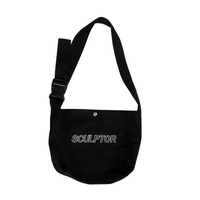 2019 new style 10oz eco friendly breathable canvas single shoulder messenger bag for ladies