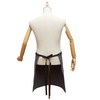 16 oz polyester cotton canvas half body waist apron for restaurant waiter