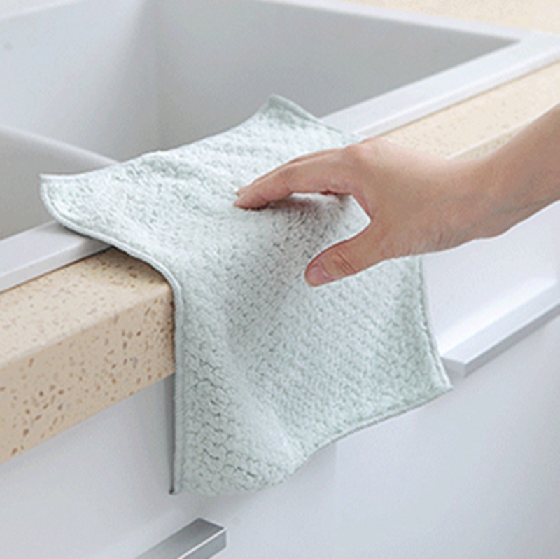 Customized promotional coral velvet  cleaning cloth