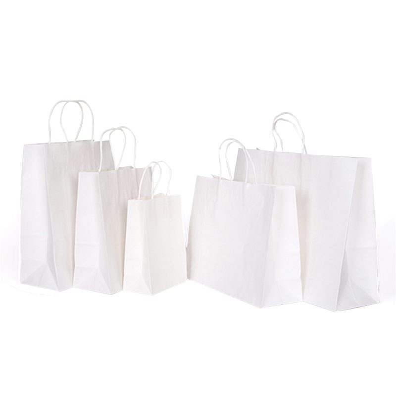 Custom printed LOGO packaging clothing kraft paper bag gift bag