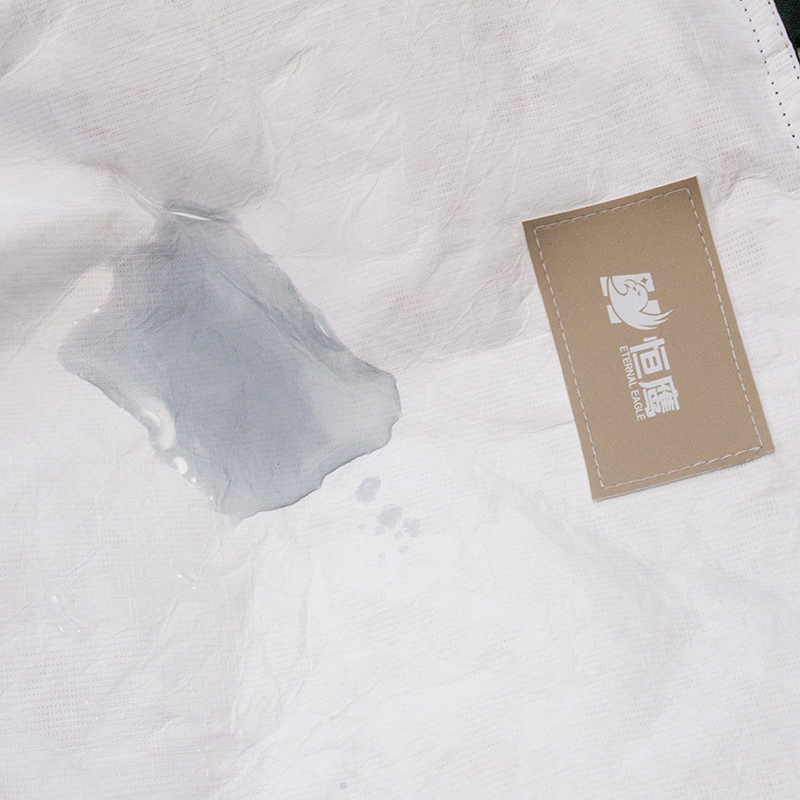 $2 for a sample tyvek canvas tote bag waterproof tyvek breathable canvas shopping bag