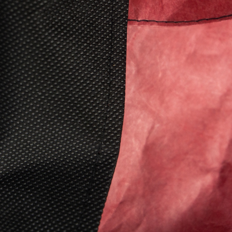 $2 for a sample inner material non woven fabric waterproof breathable two color stotching tyvek tote bag