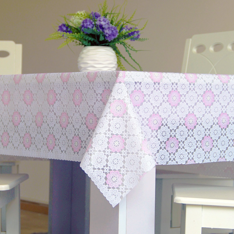 Waterproof oilproof PVC tablecloth custom wholesale