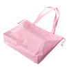 $1 for sample Eco-friendly lightweight pink drawstring shopping tote bag