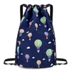 China factory fashion design polyester drawstring backpack with good price