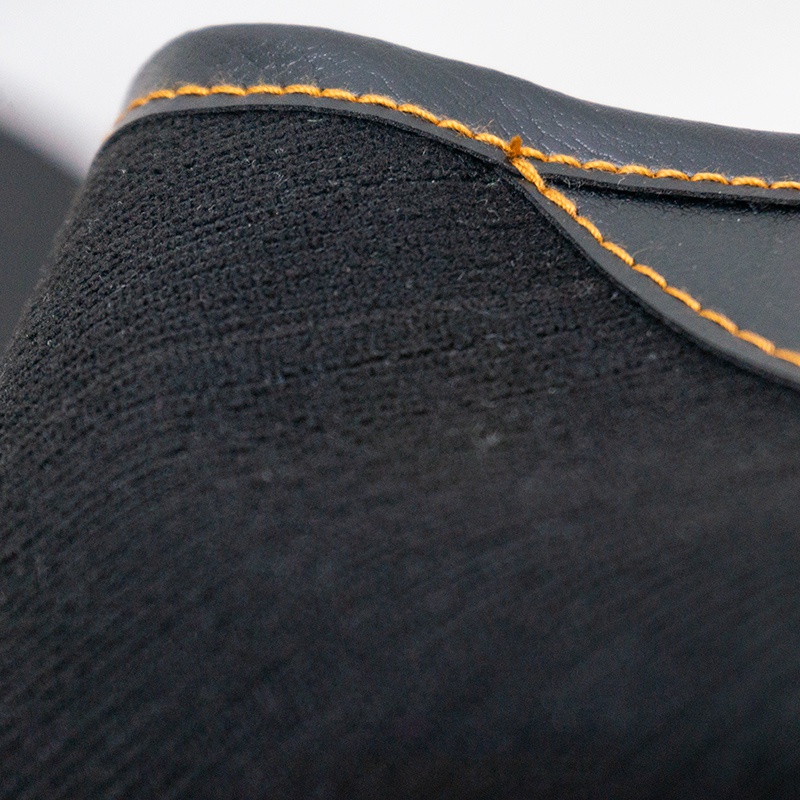 Original fashion metal accessories pu overall apron