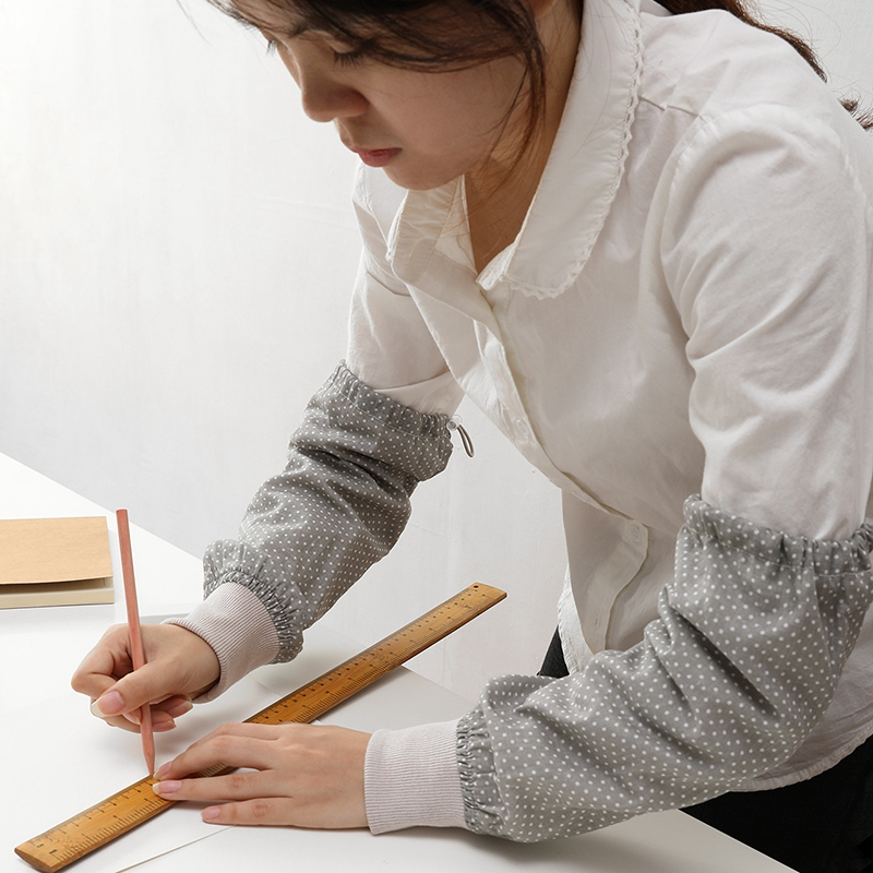 100%cotton men's and women's oversleeve office work antifouling breathable sleeve wholesale