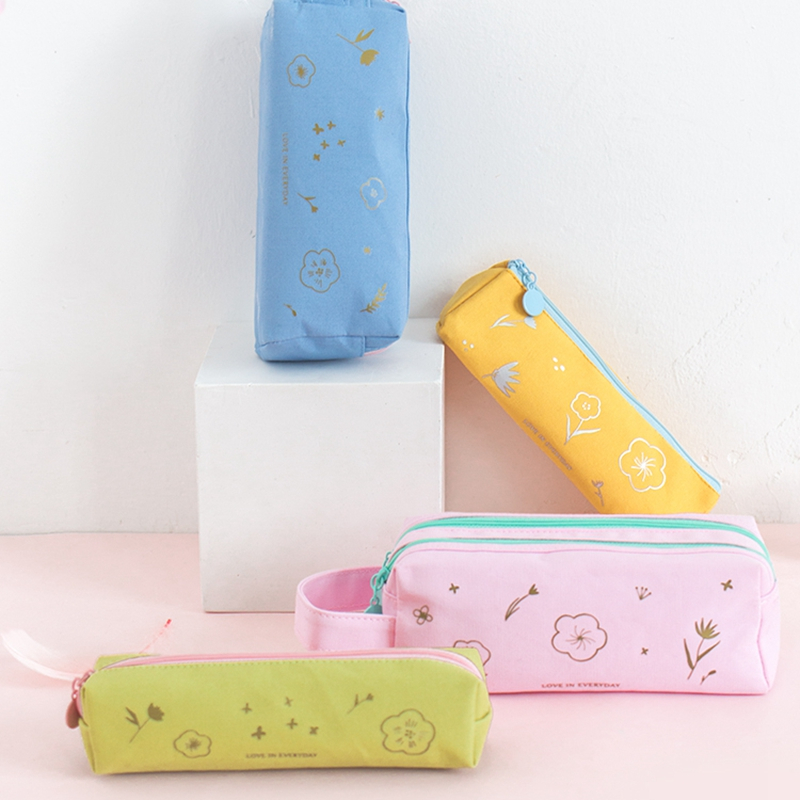 More styles large-capacity pencil case simple ins creative pencil bag stationery pencil case