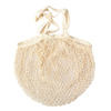 Korea ins portable woven eco friendly lightweight load bearing 3kg cotton mesh bag custom
