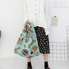 New Art Illustration Ins style Canvas Bag Female Canvas Shoulder Shopping Bag Student Korean Fashion Cotton Bag