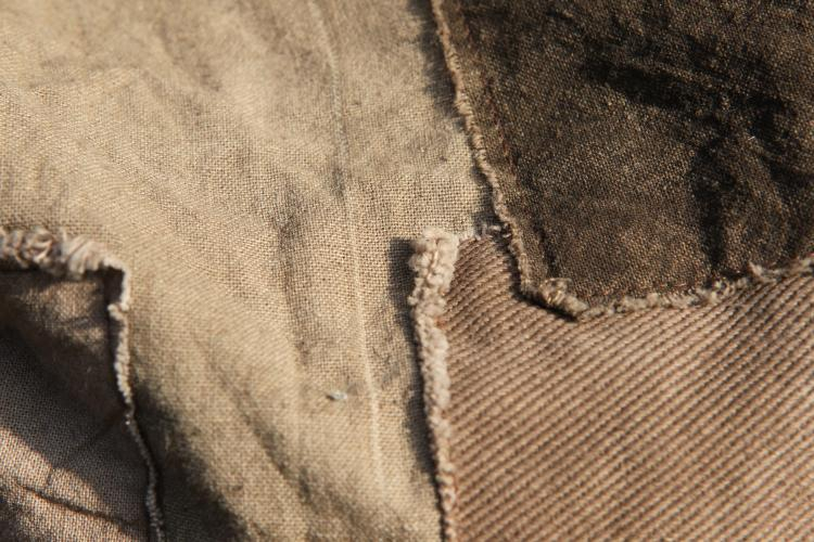 High quality fashion casual reusable blue dye eco friendly shopping shoulder bag