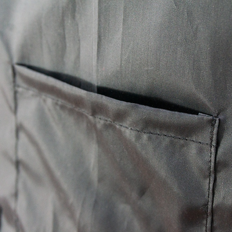 Customized personality household lightweight hooded polyester taffeta apron