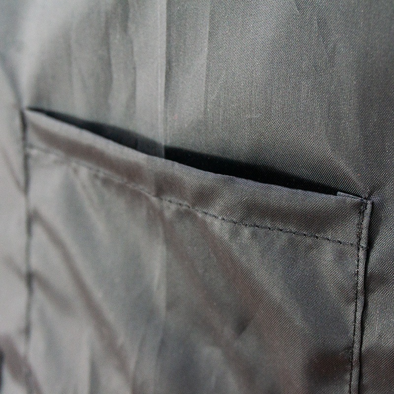 Customized personality household lightweight hooded polyester taffeta apron