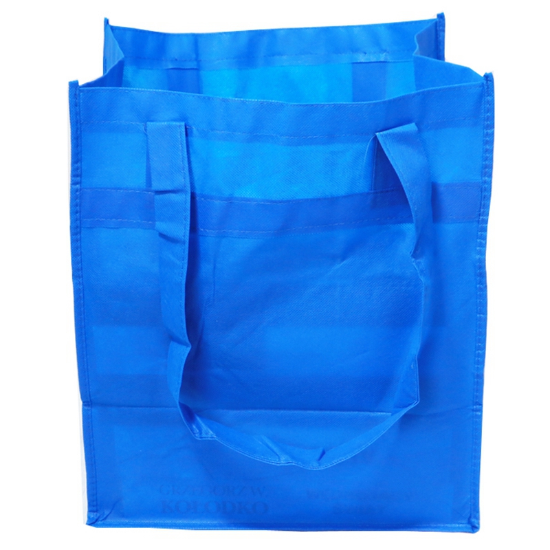 Thicken three-dimensional large capacity eco shopping bag supermarket non woven tote bag