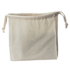 Simple blank light and breathable bulk wholesale cotton gift drawstring bag