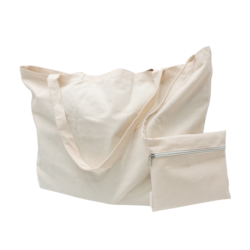 Outdoor travel supermarket shopping large capacity collapsible canvas storage bag