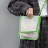2019 new mobile phone bag hollow small sling carrying case single shoulder wild small cotton mesh bag
