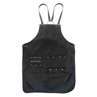 Factory profession design composite waterproof oxford material multifunction haircut work apron