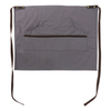 16 oz polyester cotton canvas half body waist apron for restaurant waiter
