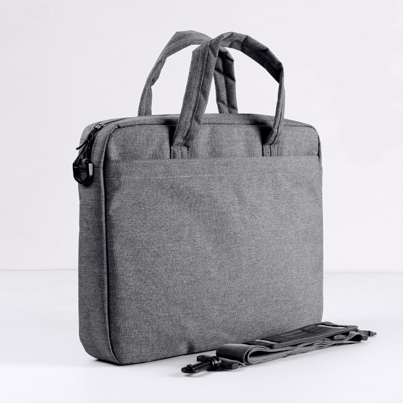 Lightweight new material simple portable diagonal cross-section laptop briefcase bag for multi-size computer