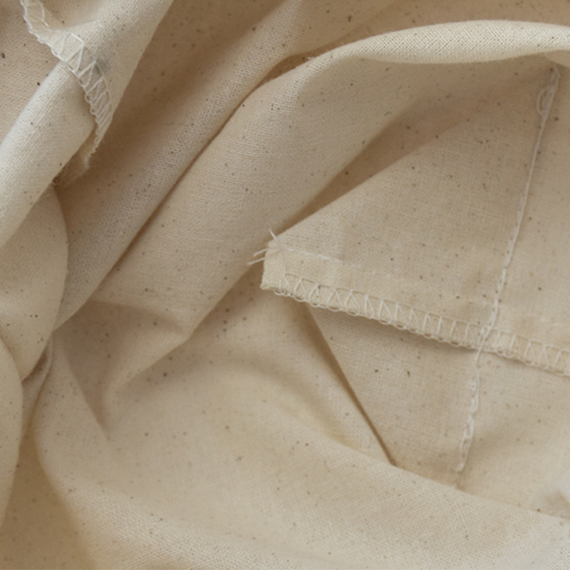 Simple blank light and breathable bulk wholesale cotton gift drawstring bag