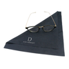 25% off 1000 pieces large size 25*25cm black glasses wipe cleaning cloth