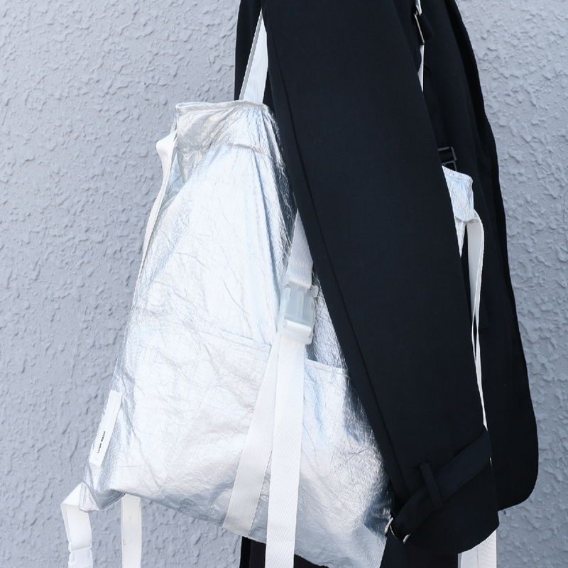 New fabric waterproof breathable tyvek drawstring backpack for wholesale 