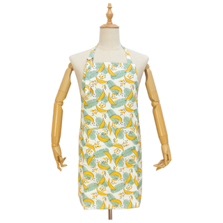 High quality waterproof soft polyester cartoon printing cute fashion cooking cleaning apron
