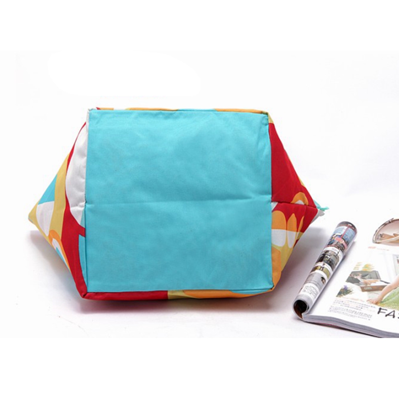 oxford cloth fabric tote shopping bag (5)