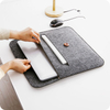 Factory direct supply fashion classic style can be custom felt fabric laptop handbag suit for office trip