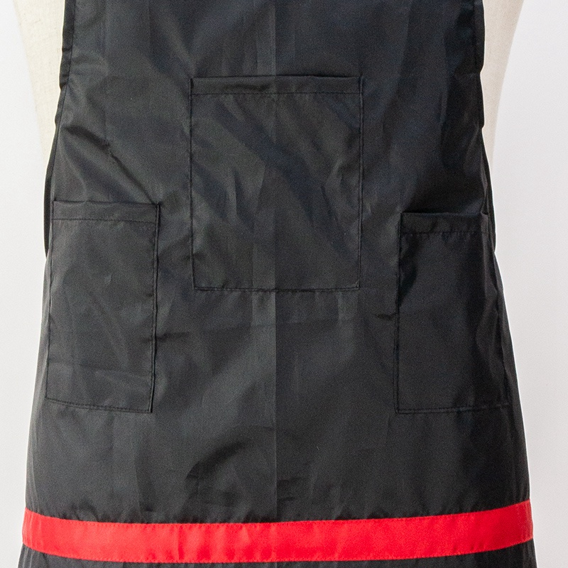 Customized personality household lightweight hooded polyester taffeta apron