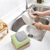 Hot sell non-oil non-stick wool bibulous kitchen cleaning cloth