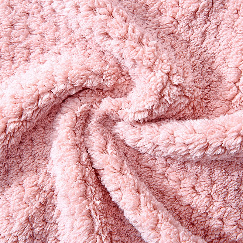 Customized promotional coral velvet  cleaning cloth