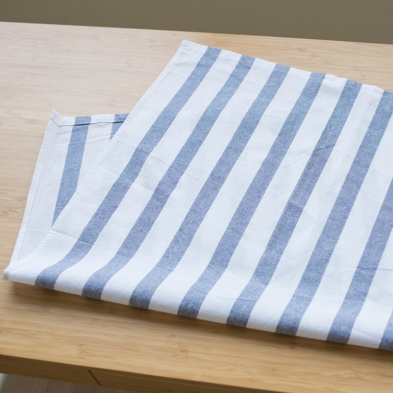 Cotton rectangular tea towel multi-purpose napkin Mat napkin custom