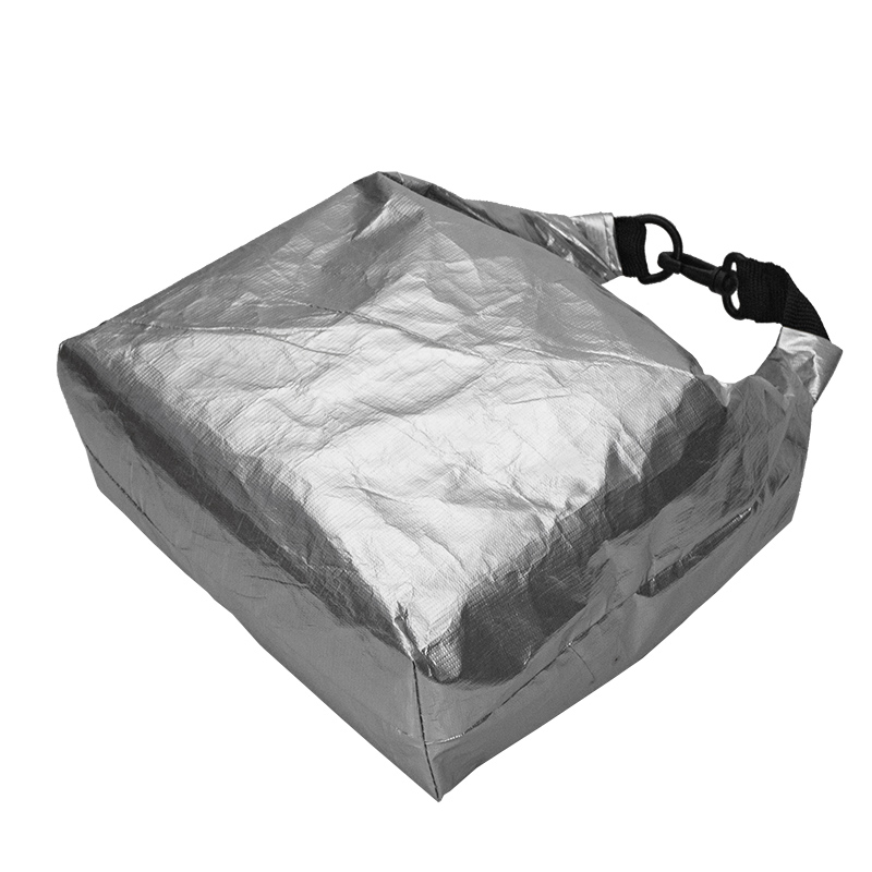 $2 for sample foldable sport style fashion portable tyvek lunch tote bag with buckle