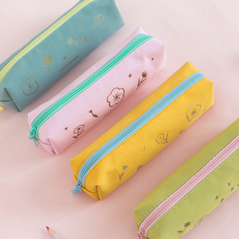 More styles large-capacity pencil case simple ins creative pencil bag stationery pencil case