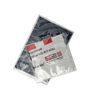 Single piece opp independent packaging glasses cleaning cloth with China Supplier