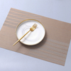 4 piece Japanese style cloth Western food pad Nordic table mat insulation anti hot pot pad bowl mat household PVC