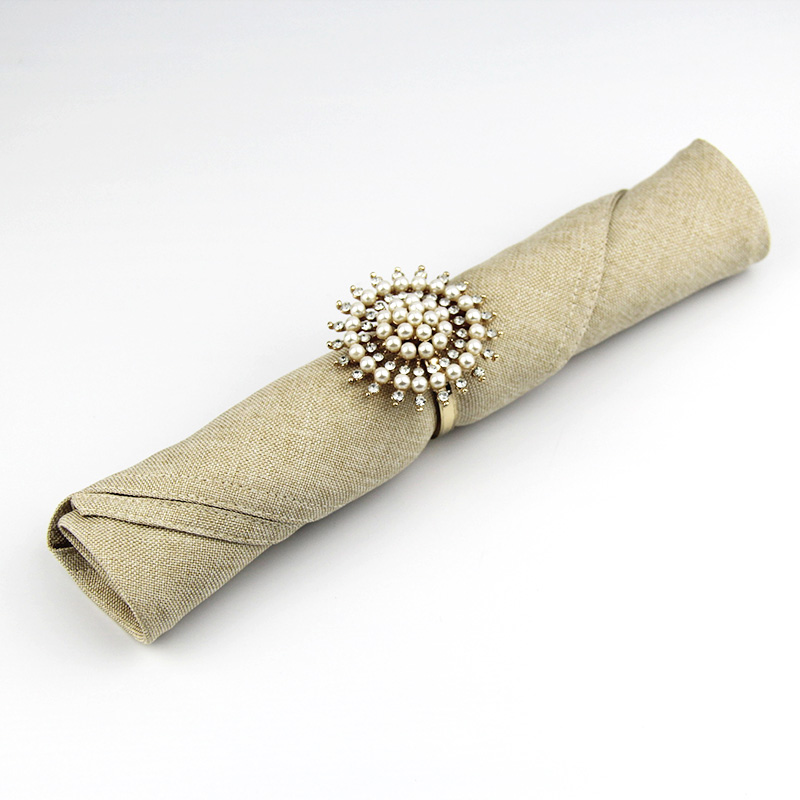 Slap-up custom cotton linen napkin for restaurant