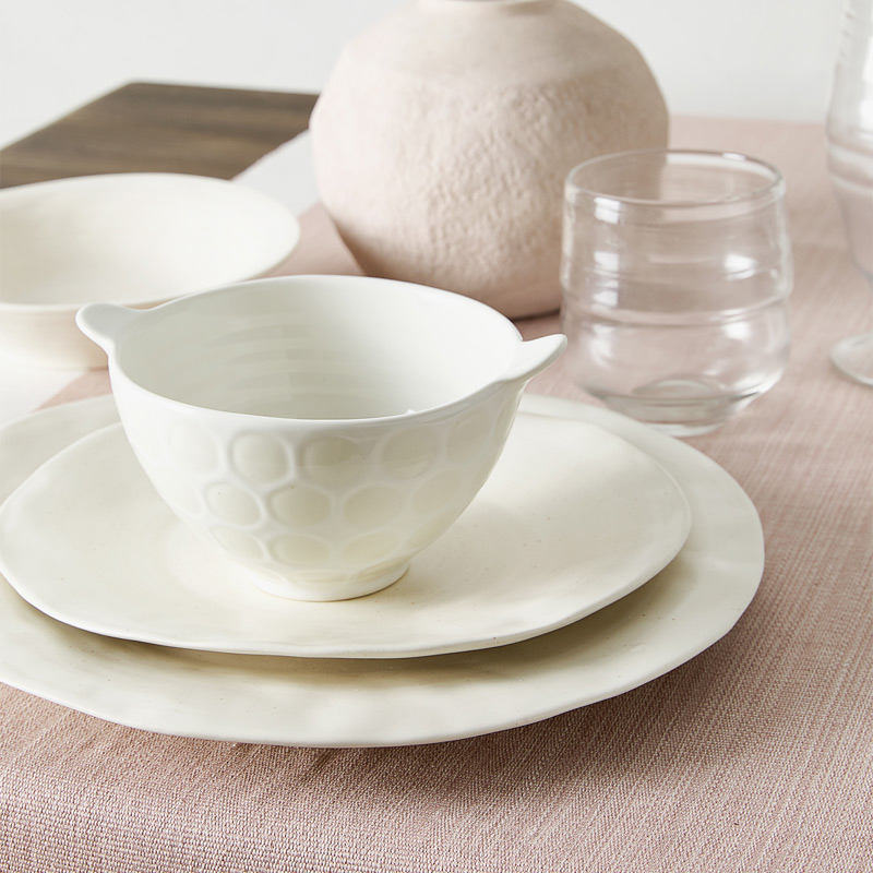 Nordic Mediterranean Modern American Simple Design Cotton Table Runner