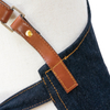 Simple wear-resistant and durable jeans apron denim work apron garden cleaning apron restaurant waiter apron custom