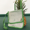 2019 new mobile phone bag hollow small sling carrying case single shoulder wild small cotton mesh bag