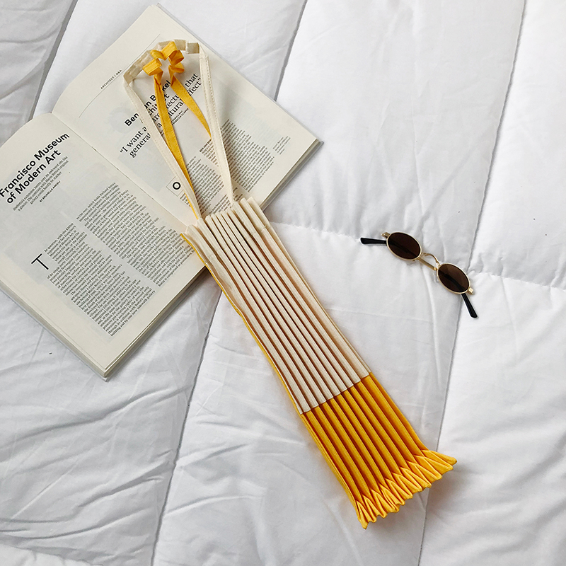 Japanese fashion women shoulder bag canvas bag customized wrinkle polyester cotton canvas bag 