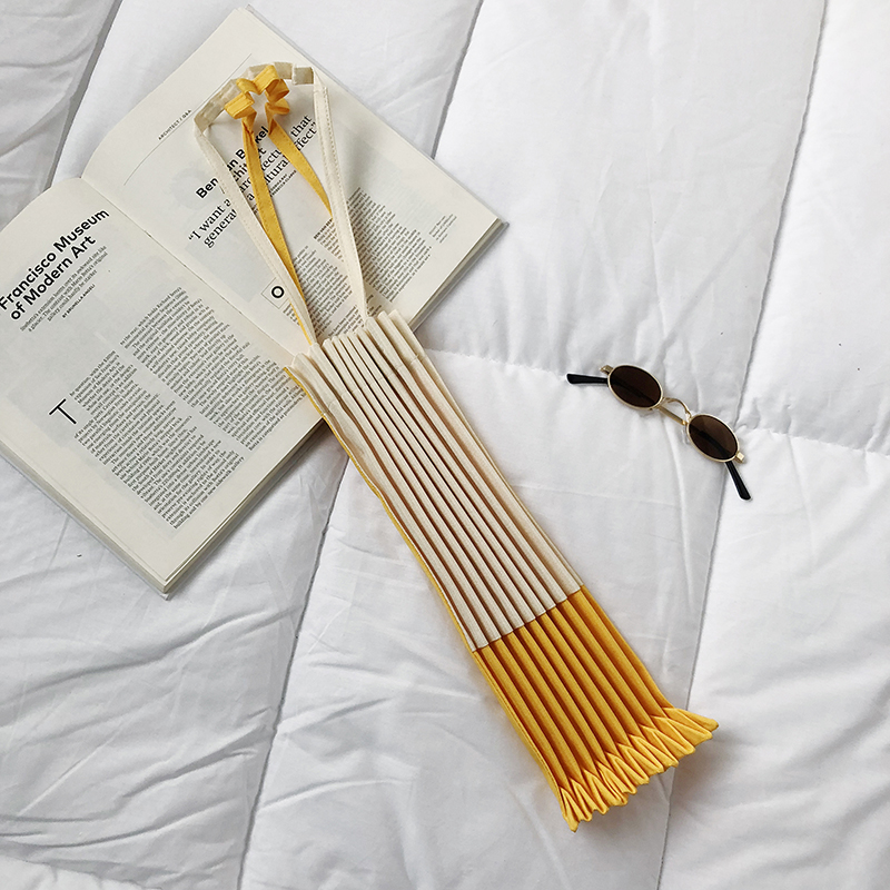 Japanese fashion women shoulder bag canvas bag customized wrinkle polyester cotton canvas bag 