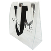 New style fashion transparent pvc material waterproof practical tote shopping bag