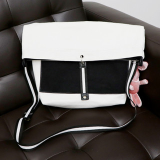 Factory original design simple classic large capacity high quality durable cotton canvas messenger bag