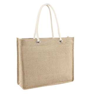 Wholesale custom eco friendly practical thicken cotton linen shopping tote bag